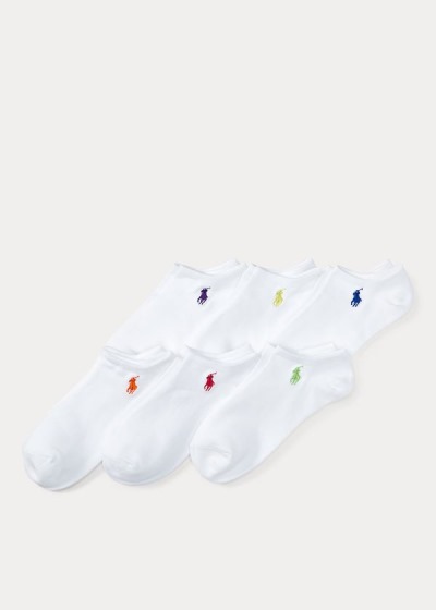 Women's Polo Ralph Lauren Ultralow 6-Pack Socks | 653720IYH